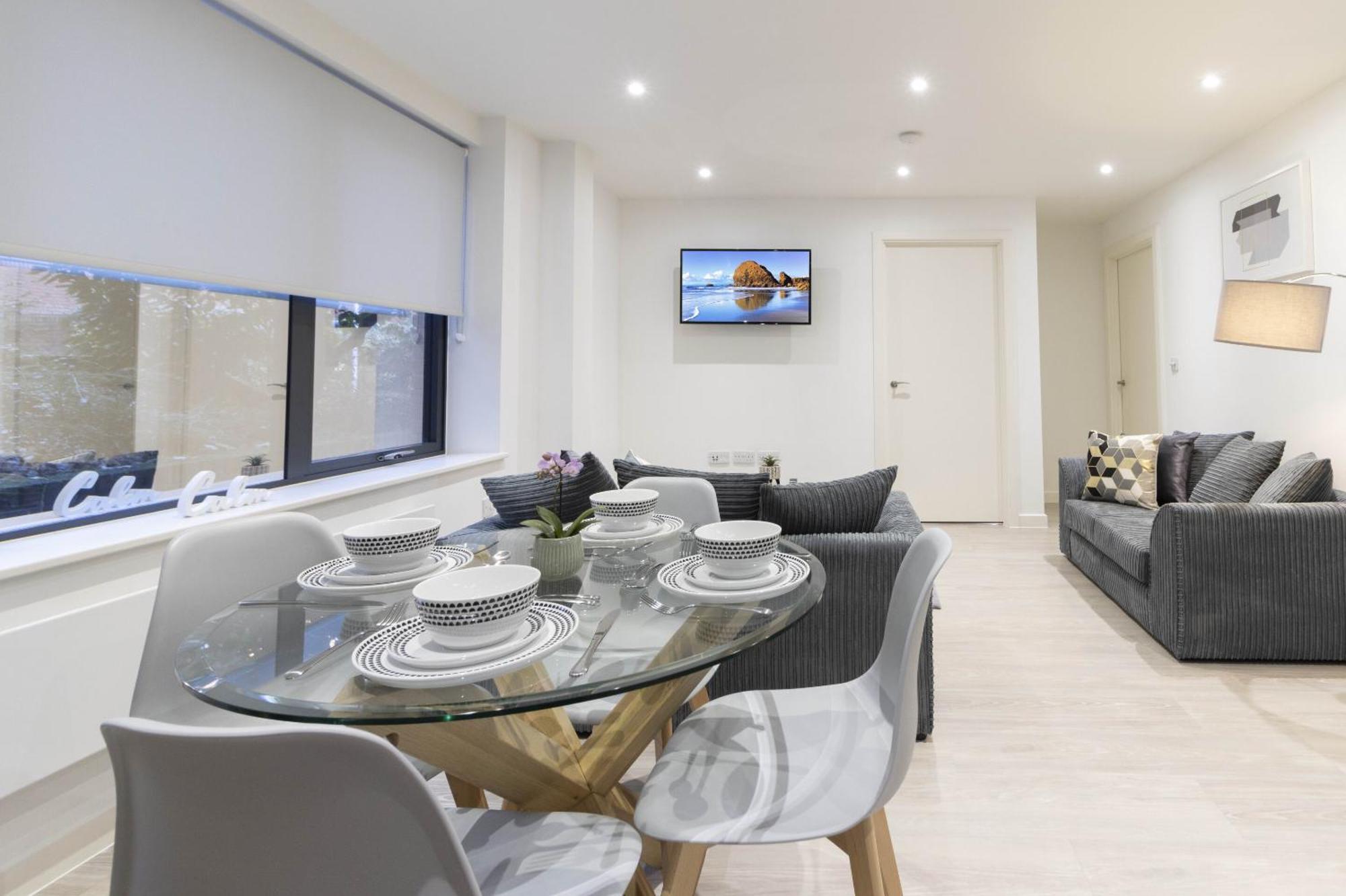 شقة Linacre 1&2 - One And Two Bed Flat Behind The Cathedral With Free Parking And Fast Wifi إكزيتر المظهر الخارجي الصورة